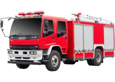 China 5000L comprimiu a espuma 4x2 ISUZU Fire Trucks do ar à venda