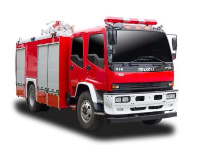 China ISUZU 6000L Water Tanker Fire Fighting Truck With Pump for sale