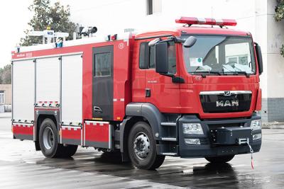 China MAN 4T Small Water Tank Fire Fighting Truck Specialized Vehicle China Factory for sale