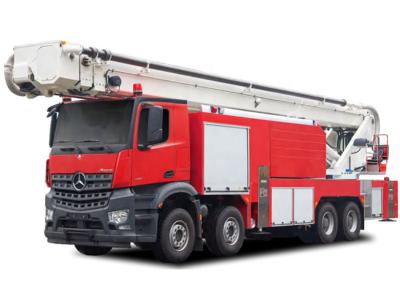 Китай Пожарная машина водонапорной башни Benz 60m Мерседес с водой 8000L & пеной продается