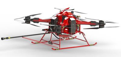 China CAFS and Water Mist Fire Fighting Drone and Fire Extinguishing UAV for sale