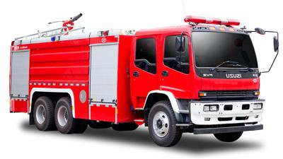China Caminhão de combate de ISUZU Foam Tender Industrial Fire com 6 sapadores-bombeiros à venda