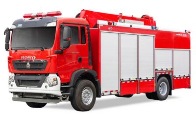 China Sinotruk Howo Special Fire Truck With Telescopic Light And Generator for sale
