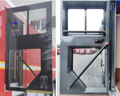 China Fire Trucks Crew Cabin Door Manual Sliding Type Fire Truck Parts for sale