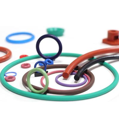 China Custom High Precision FPM FKM HNBR NBR FKM Silicone EPDM Rubber Oring Seals O-Ring O Rings for sale