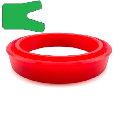 China Temperature Resistance Oil Seal UN Type Wear Resistant Hydraulic Seal 70-90 Hardness for sale