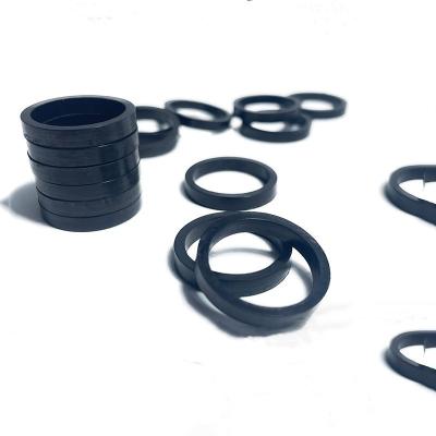 China Customized Nitrile Rubber Ring Oil Resistant NBR Sealing Ring Black Silicone Flat Gasket Rectangular for sale