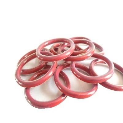 China PTFE Vermelho Negro Virgem PTFE Teflon Seal Gasket PTFE O Ring Seal à venda