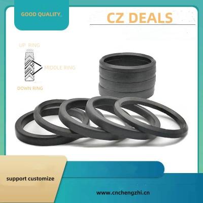 China V Shaped Fabric Combination Oil Seal Ring 280 290 300 310 315 X 310 315 320 X 15 16 20 for sale