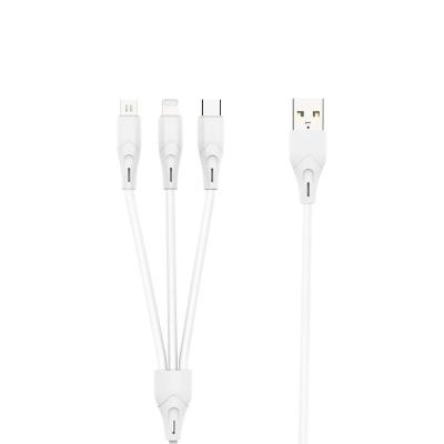 China M07 Fast Charging Data Cable Type C 3.8mm Apple Lightning USb Cable PVC for sale
