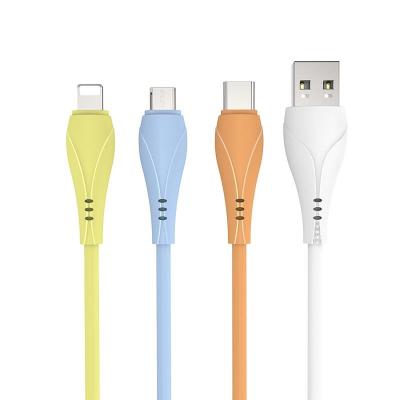 China S04 USB 2.0 Fast Charging Data Cable Nylon Braided 3.8mm Type C for sale