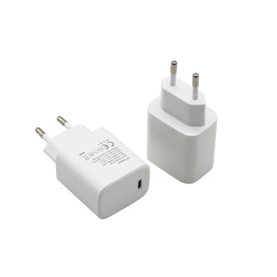 China EU 18W Power Delivery Wall Charger OEM PD USB Wall Charger Block Plug Adapter for sale