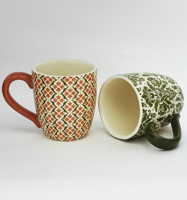 China Taça de chá de cerâmica personalizada de fábrica, taças personalizáveis baratas, taças de chá de café, taças de cerâmica à venda