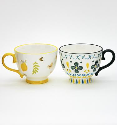 China Japanese mug ceramic cup custom tea cups mugs ceramic coffee cup set for sale