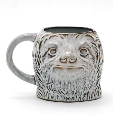 China New product 2021 3d CUP animal decoration ceramic coffee 3D mug cup for sale