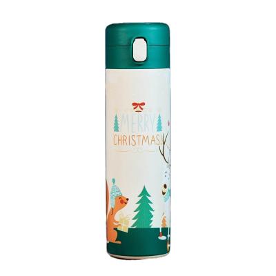 China LED Digital Water Bottle Vacuum Thermos Stainless Steel Thermal Water Bottle Kids Water Bottle for sale