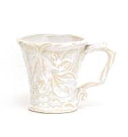 china Gardening Mugs White Garden Harvest Mug Ceramic Mug With 3d Reactive Glaze