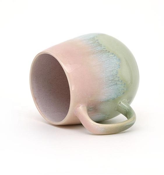 Quality 14Oz Ceramic 3D Mug Ceramic Coffee Milk Mug With 3d Reactive Glaze DW-01A86 for sale