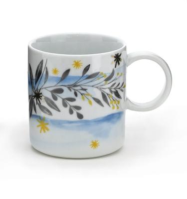 China Custom printed coffee mugs ceramic mug for gift for sale