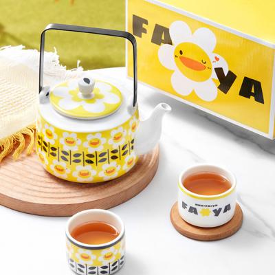 Китай Керамический чайник для слонов Домашний простой практичный чайник набор творческие свадебные подарки с кружками продается