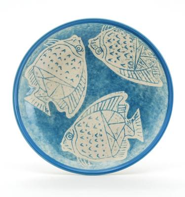 China Neue Produkte Ozean-Stil Keramik-Hausgegenstände-Teller-Sätze zu verkaufen