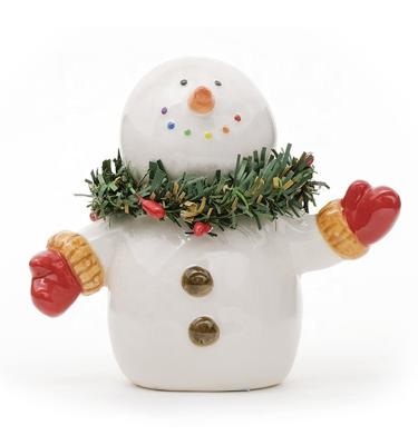 Китай Креативный милый животный керамический керамический солевой и перцовый чайник на Рождество продается