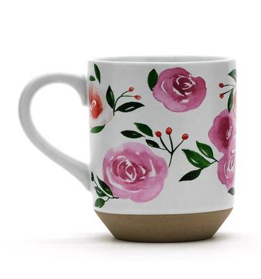 Китай 12 унций Каменное матери керамические чашки для кофе подарочный набор День святого Валентина керамика 12x8.2x10CM продается