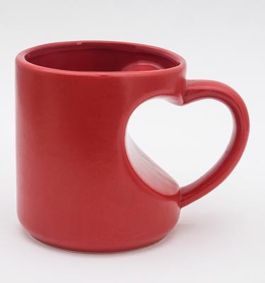 China Ceramic Water Cup Small Mups Coffee Mug Ceramic Custom Logo 14.5x10.5x11.2cm for sale