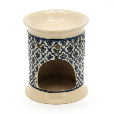 China Wholesale ceramic burner aroma essential crystal incense burne weight loss capsules porcelain tealight candle diffuser for sale