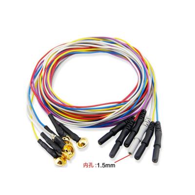 Chine Or médical patient Electrod de câble de connecteur de moniteur d'Ekg de câbles et de capteurs d'Eeg à vendre