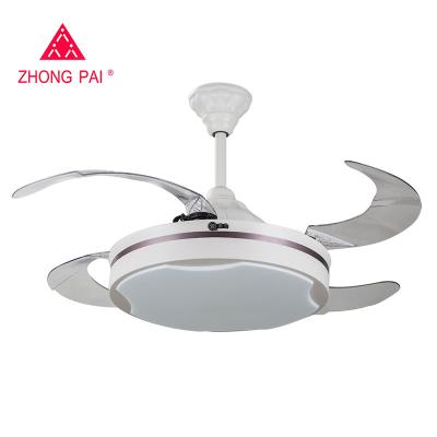 China RoHS 42inch Concealed Blade Ceiling Fan / Livingroom Ceiling Fan for sale