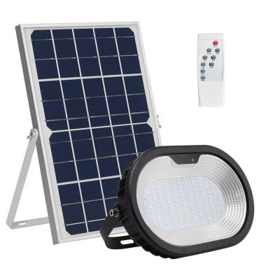 China Luz de inundação solar solar de controle remoto da luz 100lm/W Ip65 da segurança do parque temático 7000K à venda