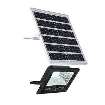China 100w 60w Solar Powered Led Flood Light 50000 Hour Security for sale