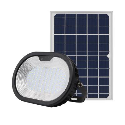 China Ip65 al aire libre 60 llevó la lámpara solar solar de la seguridad de la luz de inundación 100lm 25w en venta