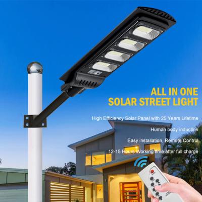 China 50-300Watt 4.5V Motion Sensor Solar Street Light / Solar Garden Street Light for sale