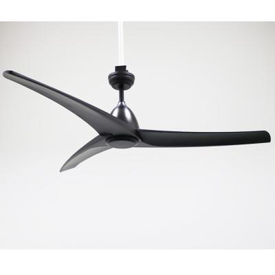 China Black/Nickel Solid Wood Ceiling Fan 60 Inch Remote Control  Home/comercial Used for sale