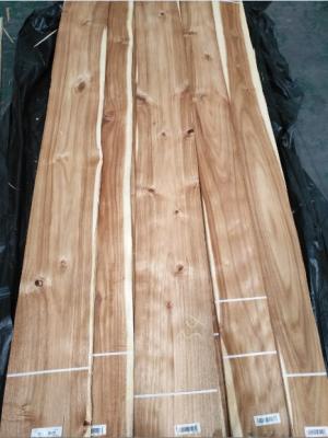 China Acacia Natural Wood Veneer Knotty Acacia Exotic Wood Veneers for Furniture Doors & Veneered Plywood for sale