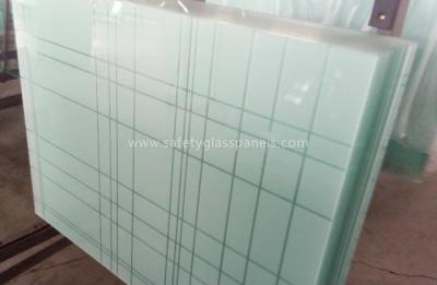 Chine CE de 6.38mm - de 40.3mm et verre feuilleté gâché du mur ISO9001 rideau pour la maison à vendre