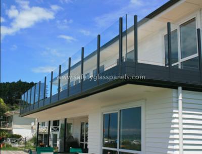 China Indoor Decorative Structural Garden Balustrades Glass Handrails For Balcony for sale