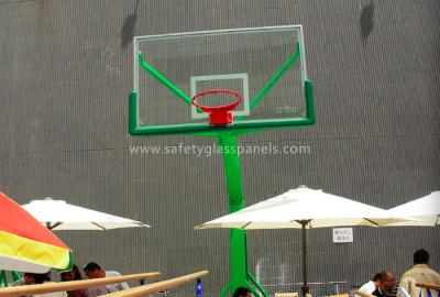 China Custom Acrylic Glass Basketball Backboard With Basketball Hoop And Board for sale