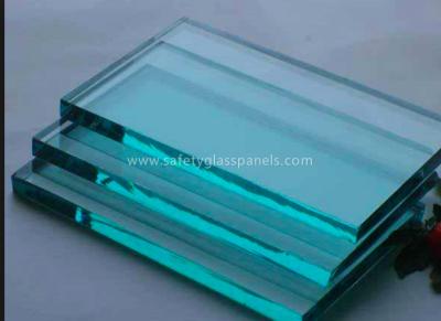 China Hojas claras adicionales aisladas del vidrio de flotador, pared de división de cristal pintada de la parte posterior plana en venta
