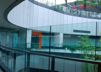 China gafa de seguridad de 6m m que cerca el vidrio laminado moderado para la verja de cristal de la cerca de la piscina en venta