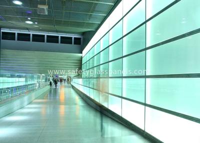 China Building Skylight Clear Laminated Safety Glass 3mm to 19mm , Tinted Tempered Glass Walls for sale