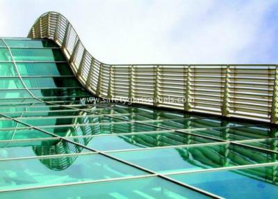 China BS / ASTM Approve 12mm Toughened Safety Glass For Subway Station for sale