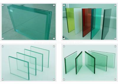 China Float Laminated Safety Glass 6.38 Mm-42.3 Mm Thickness Air / Argon Insulating for sale