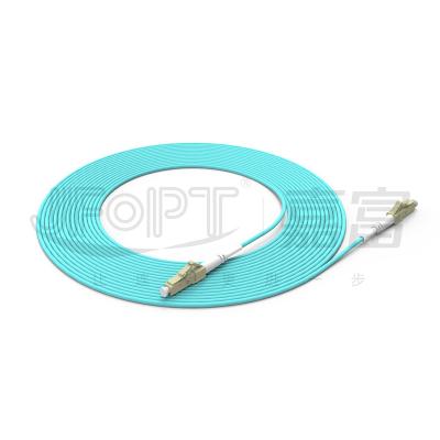 China LC-LC Fiber Optical Patch Cord Short Boot Angled Boot for sale
