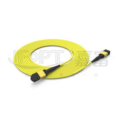 China Switchable Polarity MPO patch cable With A/B Polarity Conversion And Key Reversal for sale