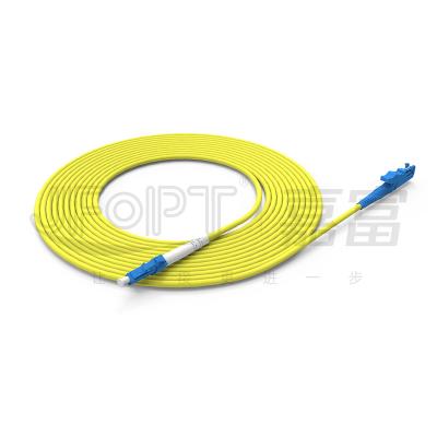 China Cordón de remiendo híbrido de pequeñas pérdidas de la fibra óptica E2000 - cordón de remiendo del ST UPC APC del SC FC del LC en venta