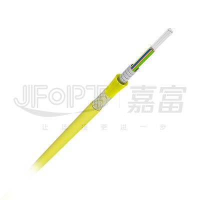 China Double Armored Breakout Fiber Optic Cable 0.6mm Sub Cable Pre Terminated for sale