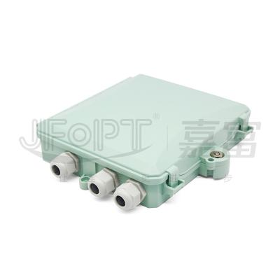 China IP65 Wall Mounted Distribution Box 1 Input 2 Output Fiber Optic Distribution Unit for sale